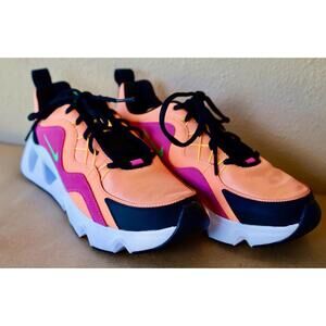 Size 8.5 - Nike RYZ 365 Orange Pulse Lotus Pink Womens